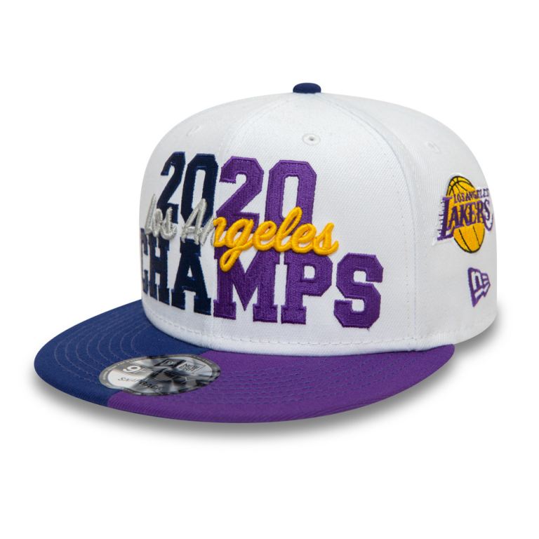 Gorras New Era 9fifty Blancos - LA Lakers and LA Dodgers Co Champs 79601NZFB